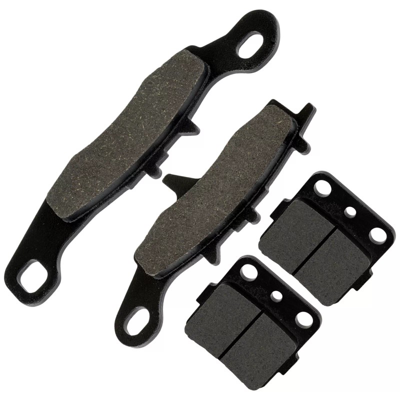 Caltric Front & Rear Brake Pads for Kawasaki KX85 KX
