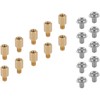 Poppstar screw set for M.2 SSD/NVMe mounting on motherboard