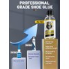 PHIXBEAR Professional Waterproof Shoe Repair Adhesive: Strongly Fixes Cracks and