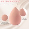 Marble Makeup Brushes Set 12 PCS with 2 Blending Sponges