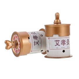 Mikinona Moxibustion Burner Box Moxa Sticks Body Care Tool Portable Moxa Holder for Outdoor Travel and Home Use