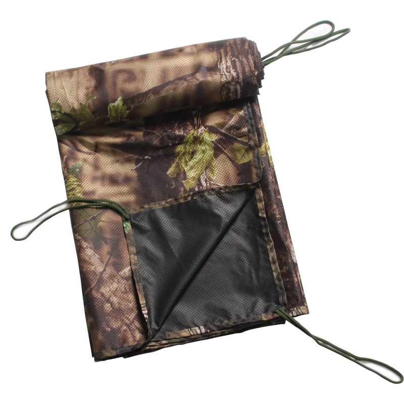 AUSCAMOTEK One Way See Through Camouflage Mesh Camo Netting Material