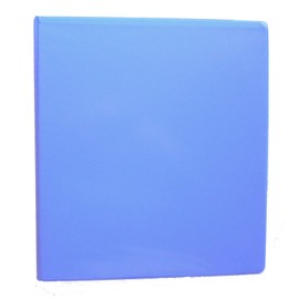 Blueberry 3 Ring 1" View Binder 8.5 X 11