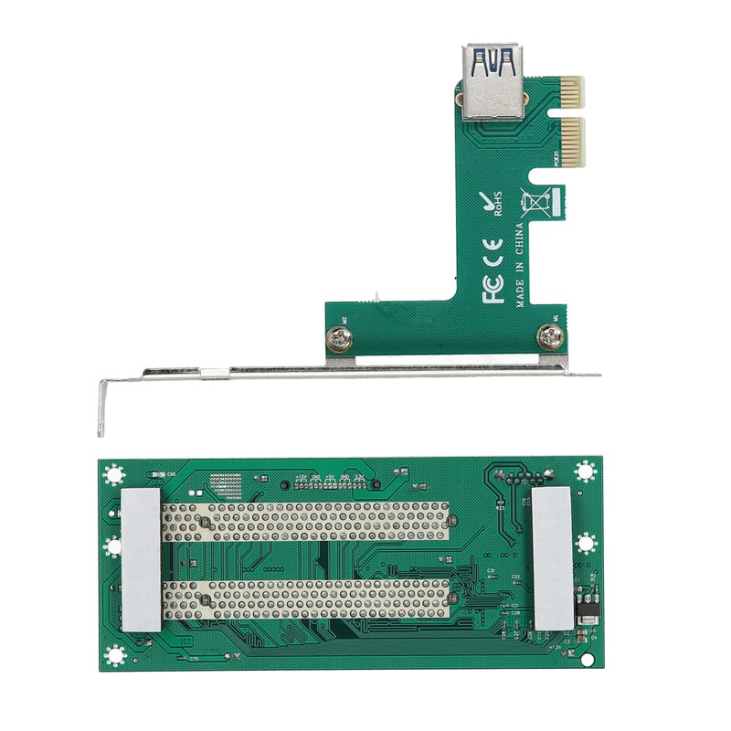 ST46 Mini PCIE X1 to Dual PCI Riser Card Expansion