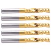 5pcs Spiral Router Bit High Speed Steel Milling Cutter CNC