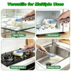 BoAn 12 Pack Dish Wand Sponge Refills Compatible with Scrub