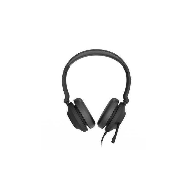 Smart Tech Headphones with Headband - Black
