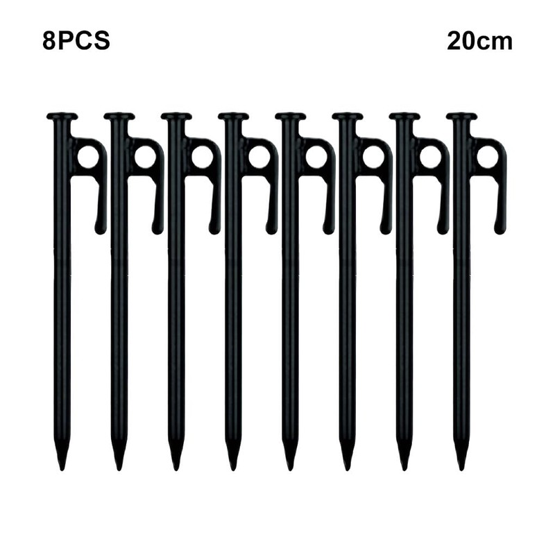 SUIOPPYUW Durable Camping Stakes With Large Head And Sharp End