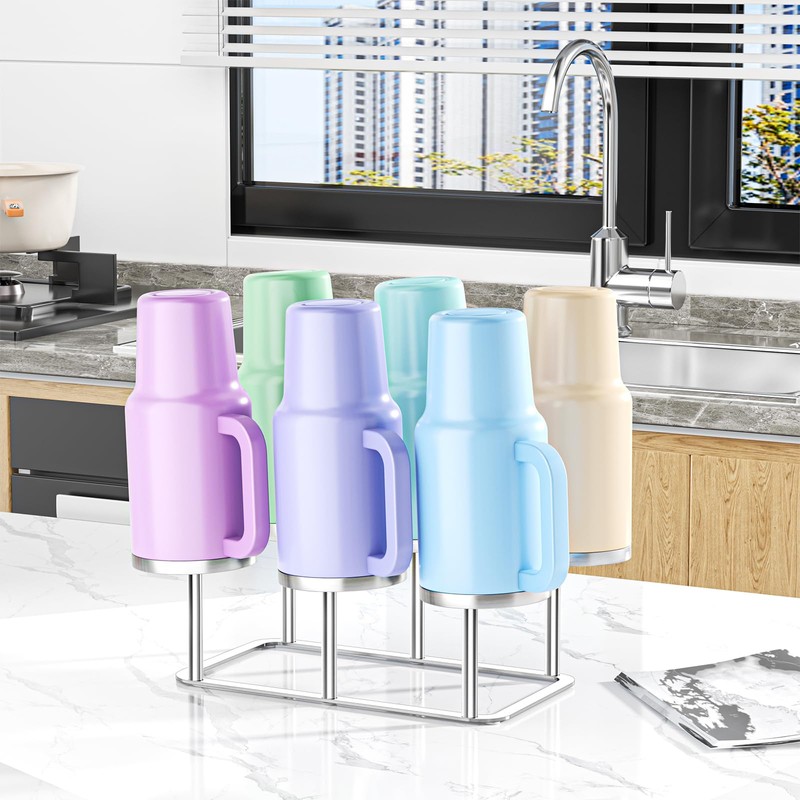 XILIMEN Water Bottle Drying Rack Reusable Bottle Rack Dryer Kitchen