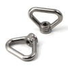 304 Stainless Steel Eye Nut M12 Triangle Ring Shape Lifting