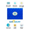 Sun2Solar Blue 16-Foot-by-24-Foot Rectangle Solar Cover Heat Retaining Blanket |