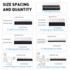 GeeekPi 2x20 40 Pin Stacking Female Header Kit for Raspberry