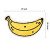 FROZZUR Banana Bath Mat, Bath Mats for Bathroom Cute Yellow