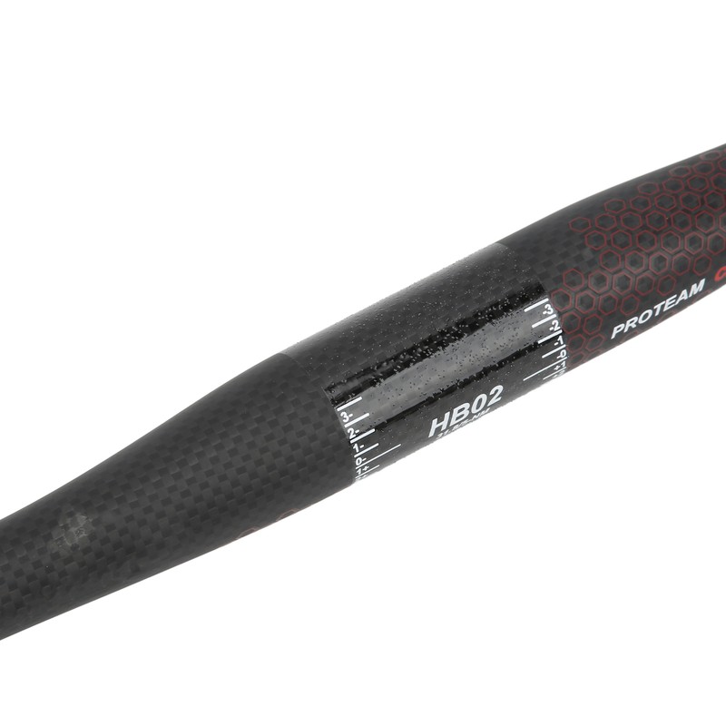 760mm Mountain Bike Riser Handle Bar 3K Carbon Fiber Construction