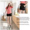 Olamao Maternity Shorts Cool Adjustable Waist Pockets Stylish Elegant Practical