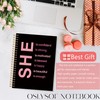OSLYSOF Inspirational Gifts for Women Spiral Notebook, Women Empowerment Gifts