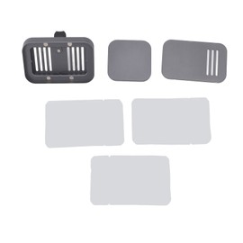 Car Diffuser Vent Clip Aromatherapy Essential Oil Car Diffuser with 3 Fragrance Pads Stress Relief Misty Rain