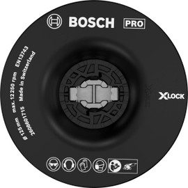 Bosch Professional Medium Hard Backing Pad (X-LOCK, Diameter 125 mm)