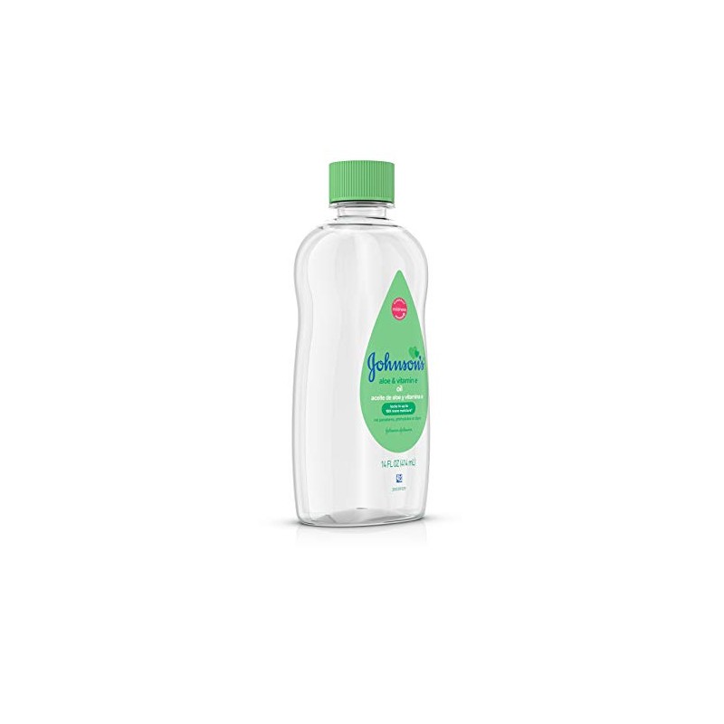 Johnson & Johnson Baby Oil, Aloe Vera & Vitamin E,