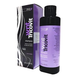 Tricovit Wnt Shampoo 250ml | Estimulador Capilar con Tecnología Wnt | Reduce Caída + Activa Crecimiento"*