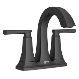 American Standard 7426201.243, Belmeade Two-Handle 4-Inch Centerset Bathroom Faucet, Matte Black