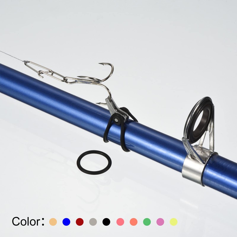 PATIKIL Fishing Hook Keeper, 10 Pack Plastic Fish Lure Bait