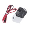 Joywayus 1/4" 12V DC 2 Way Pneumatic Aluminum Electric Solenoid