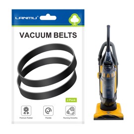 LANMU Replacement Style U Belts Compatible with Eureka Airspeed Upright Bagless Vacuum Models AS1000, AS1000A AS1001, AS1001A, AS1002A, Compare Part 83797,61120 Series (2 Pack)