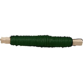 Florist Wire, thickness 0,5 mm, green, 50m