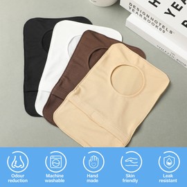 8 Cubiertas de Bolsa Elástica Forro de Bolsa Lavable para Mujer Hombre Bolsa Protectora Ligera Reutilizable Care (Multicolor)