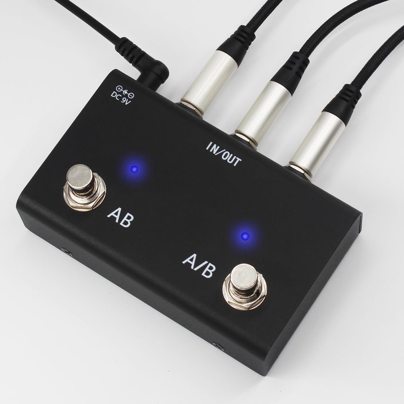 Adoerpai ABY Pedal Channel Switch Box AB Selector True Bypass