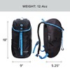 Tezos Juniper Daypack, Lightweight Hiking Backpack and Hydration Pack for