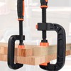 2Pcs C Clamp 2 Inch 3 Inch Adjustable Quick Release