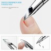 FVION Nail Clippers for Toenails Professional - Stainless Steel Toenail