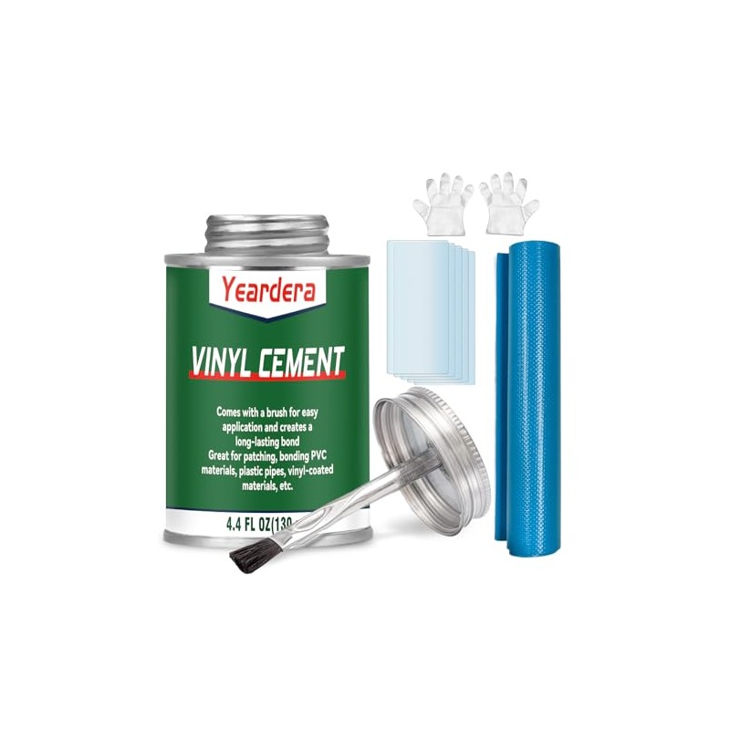 High Strength Vinyl Glue - Waterproof PVC Cement for Repairs