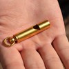 Outmate Premium Mini Emergency Whistle-H62 Brass Loud Version EDC Tools