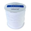 White Nylon Braided Cord Extra Strong Multi-Purpose Thread 1.5mm x