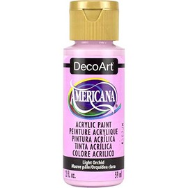 DecoArt Acrylic Paint for Arts and Crafts, Light Orchid, OSFA