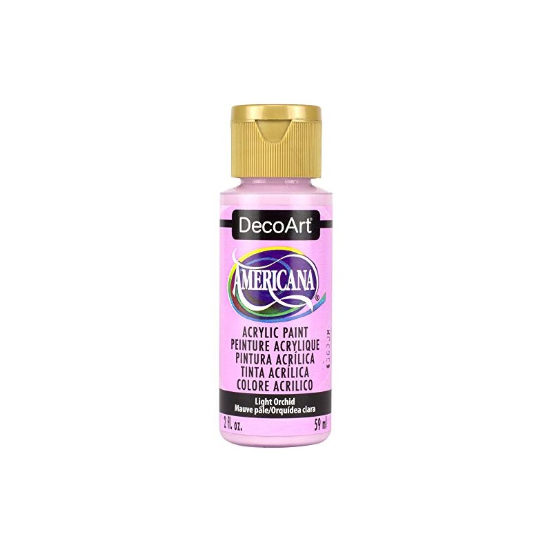 DecoArt Acrylic Paint for Arts and Crafts, Light Orchid, OSFA