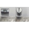 (50) Cross Dowels/Barrel Nuts - 10-24 12mm X 10mm Zinc-Plated