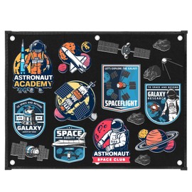 Tactical Patch Display Board: WEGREAT 60 x 45 cm Patch Display Plate 6-Hole Hanging Patch Collector Board for Backpacks, Military Patches, Stickers, Loop Emblems Badge Patch