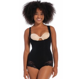 Magic Bodyfashion Women's Super Control Body Bodysuit, Black, Medium
