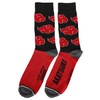 Naruto Characters Logo Men's Crew Socks 5 Pack