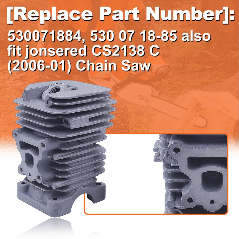 Mtanlo Cylinder Piston Top End Rebuild Kit For Poulan Pro