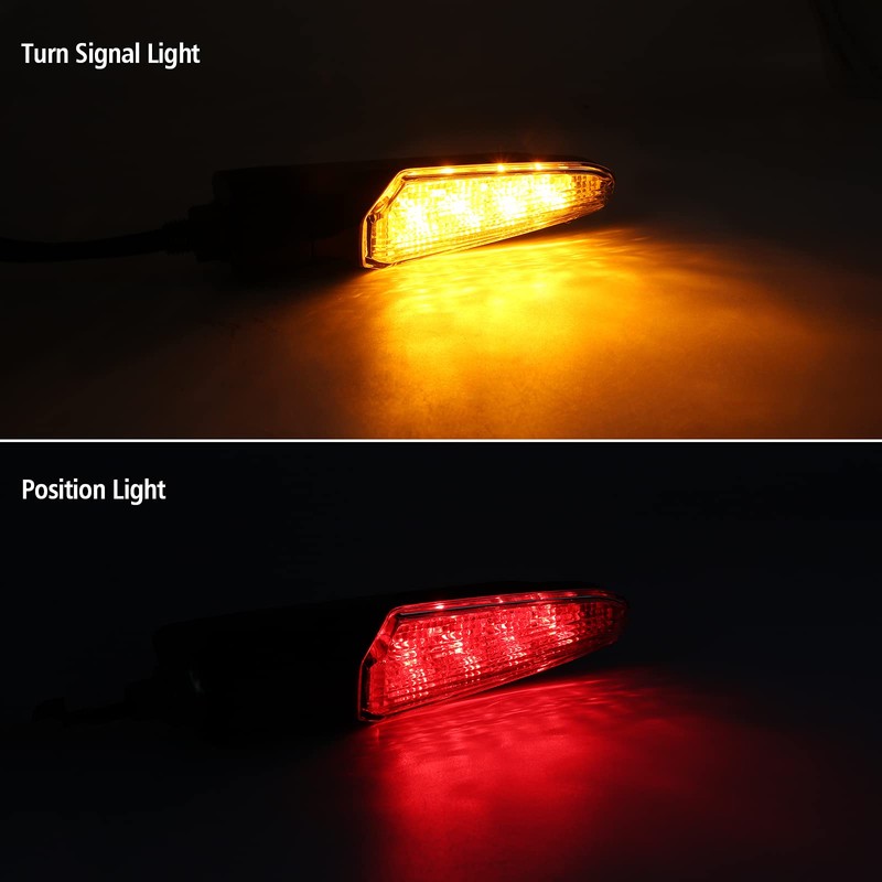 DEMYPROX Universal High Brightness Motorcycle LED Turn Signal Light +