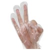 Disposable Gloves Plastic PE Gloves Food Grade (100)