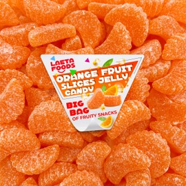Orange Slices Fruit Jelly Candy (2.2 Pound Bag)