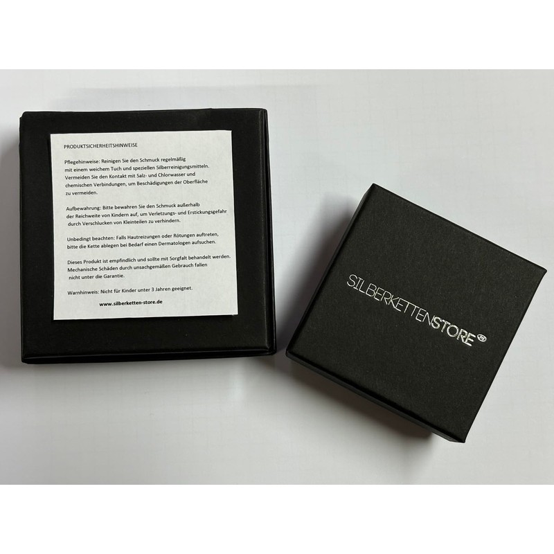 925 Silver Round Anchor Chain, Silver Chain 2.3 mm Width