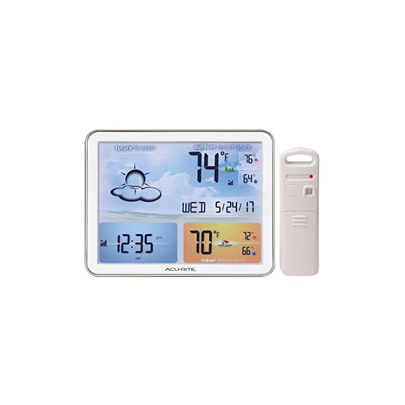 AcuRite 02081M Weather Station with Jumbo Display and Atomic Clock