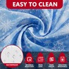 Christmas Tablecloth Oval 60x84 Inch Winter New Year Home Party